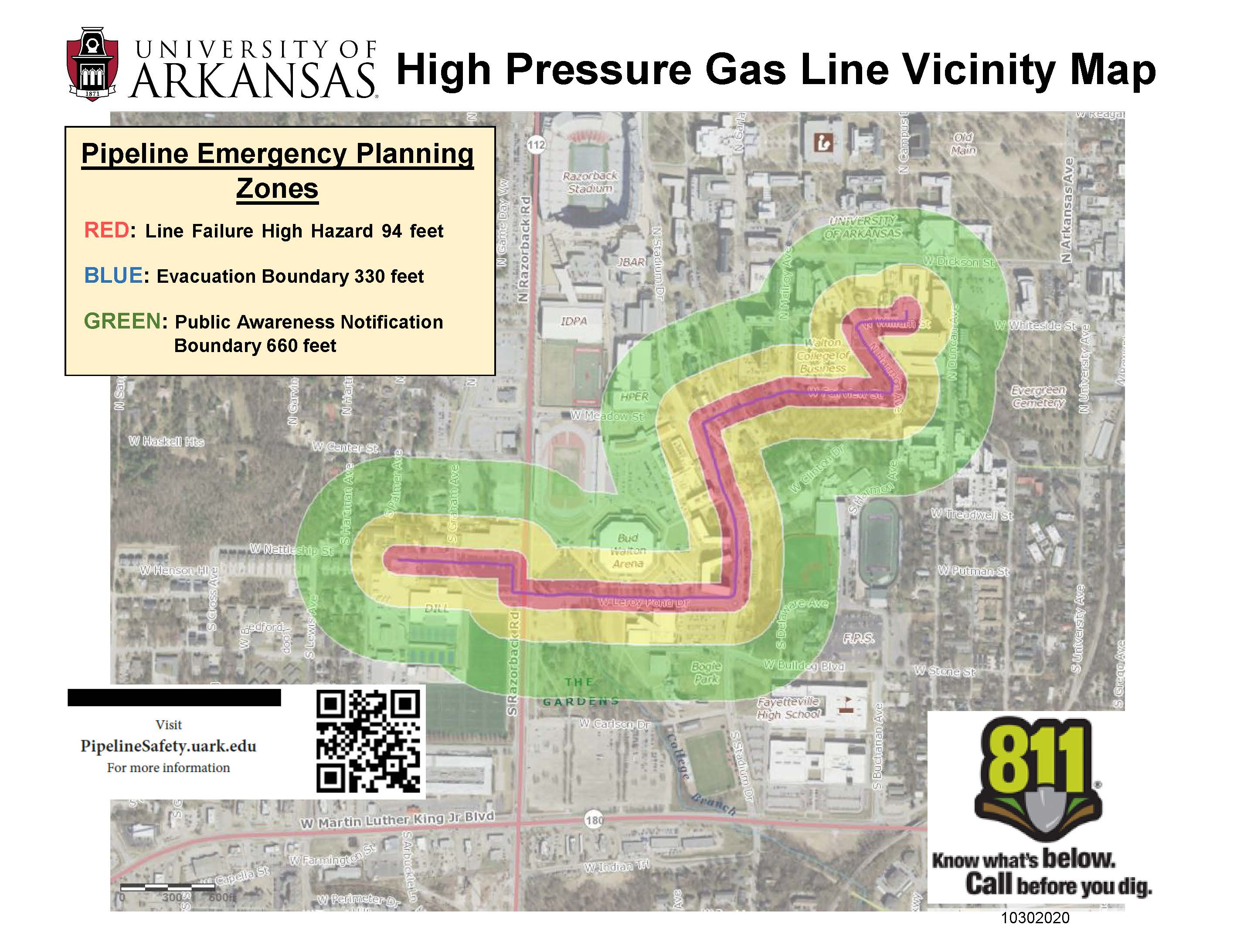 gas line vicinity map